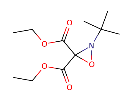 N-t-butyl-3,3-bisethoxycarbonyl oxaziridine