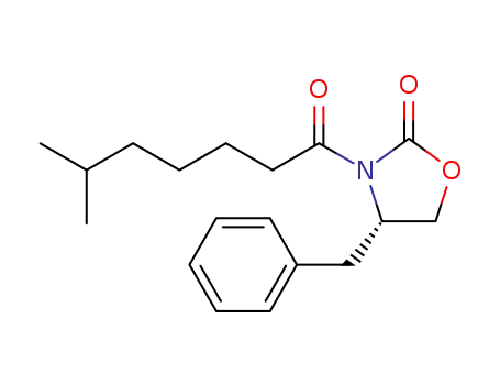 (S)-4-benzyl-3-(6-methylheptanoyl)oxazolidin-2-one