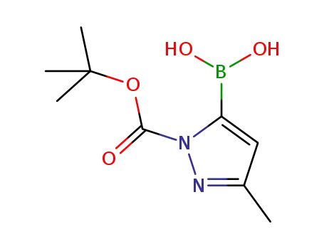 1-(tert-부톡시카르보닐)-3-메틸-1H-피라졸-5-일보론산