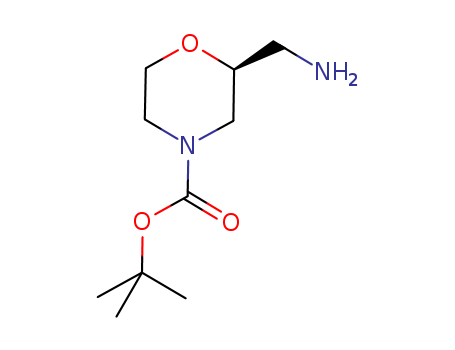 (S)-2-(Aminomethyl)morpholine-4-carboxylic acid 