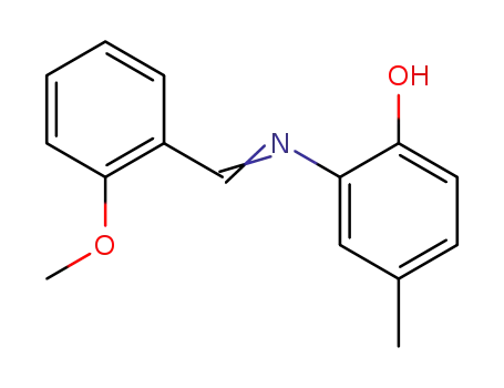 2-(2-Methoxy-benzylidenamino)-4-methylphenol