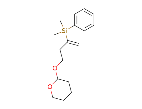 Silane,
dimethyl[1-methylene-3-[(tetrahydro-2H-pyran-2-yl)oxy]propyl]phenyl-