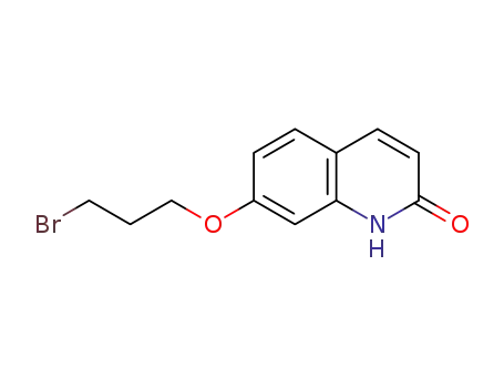 Molecular Structure of 1076199-59-1 (7-(3-BROMOPROPOXY)-QUINOLINE-2(1H)-ONE)
