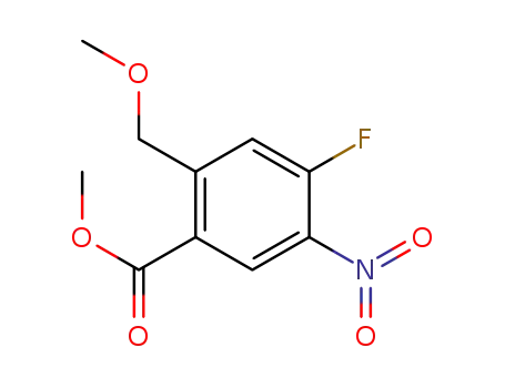 4-플루오로-2-(메톡시메틸)-5-니트로-벤조산 메틸 에스테르