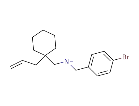 1-(1-allylcyclohexyl)-N-(4-bromobenzyl)methanamine