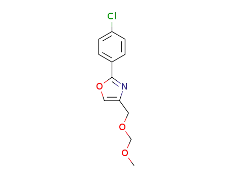 2-(4-Chlorophenyl)-4-[(methoxymethoxy)methyl]-1,3-oxazole