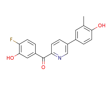(4-fluoro-3-hydroxyphenyl)-[5-(4-hydroxy-3-methylphenyl)-pyridin-2-yl]-methanone