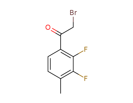 2-Bromo-1-(2,3-difluoro-4-methylphenyl)ethan-1-one, 2-Bromo-2',3'-difluoro-4'-methylacetophenone