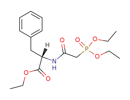 (S)-ethyl 2-(2-(diethoxyphosphoryl)acetamido)-3-phenylpropanoate
