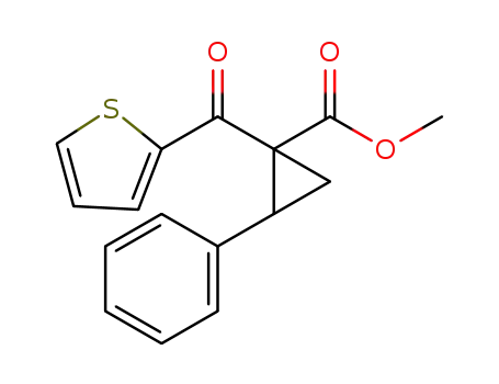 methyl 2-phenyl-1-(thiophene-2-carbonyl)cyclopropanecarboxylate