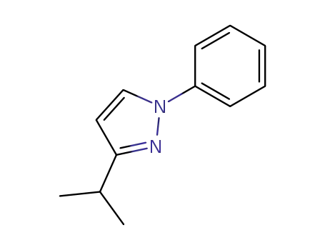 Molecular Structure of 58442-51-6 (3-ISOPROPYL-1-PHENYL-1H-PYRAZOLE)