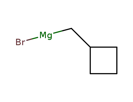 Molecular Structure of 123245-94-3 (Magnesium, bromo(cyclobutylmethyl)-)