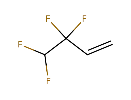 Molecular Structure of 40723-71-5 (1-Butene, 3,3,4,4-tetrafluoro-)