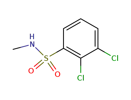 Molecular Structure of 441296-33-9 (Benzenesulfonamide, 2,3-dichloro-N-methyl-)