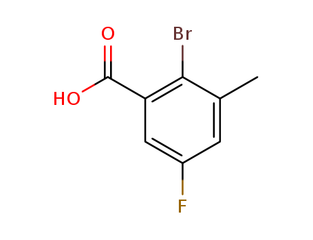 2-bromo-5-fluoro-3-methylbenzoic acid