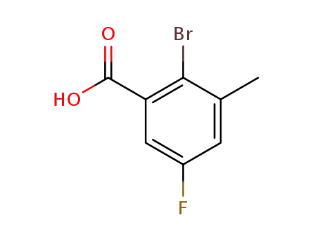 2-Bromo-5-fluoro-3-methylbenzoic acid
