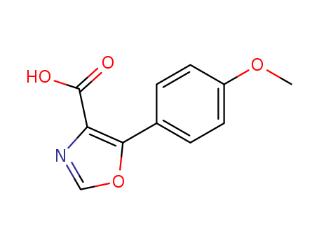 5-(4-Methoxyphenyl)-1,3-oxazole-4-carboxylic acid  CAS NO.89205-07-2
