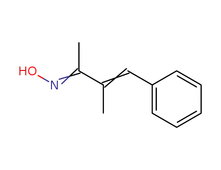 Molecular Structure of 5460-65-1 ((2Z)-3-methyl-4-phenylbut-3-en-2-one oxime)