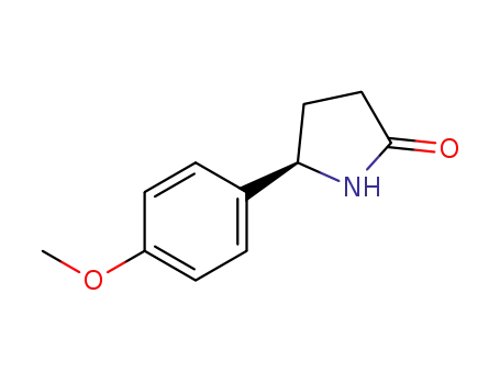 (R)-5-(4-methoxyphenyl)pyrrolidin-2-one