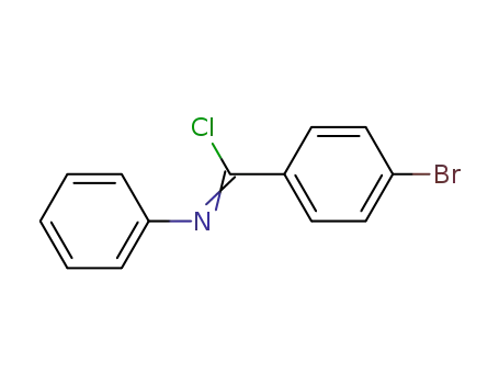 4-bromo-N-phenylbenzimidoyl chloride