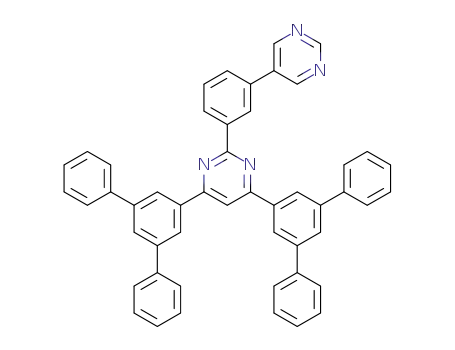 4,6-di([1,1':3',1-terphenyl]-5'-yl)-2-(3-(pyrimidin-5-yl)phenyl)pyrimidine