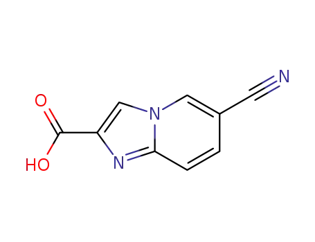 Imidazo[1,2-a]pyridine-2-carboxylic acid, 6-cyano-