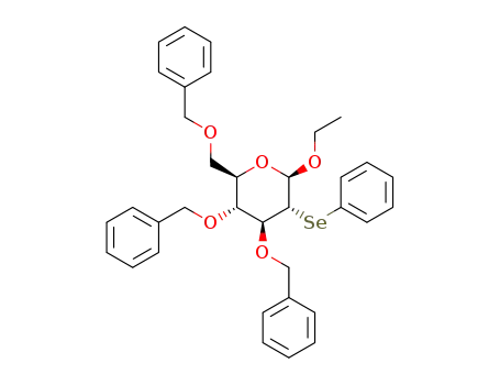 ethyl 3,4,6-tri-O-benzyl-2-deoxy-2-phenylselenyl-β-D-glucopyranoside