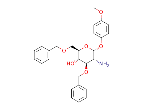 4-METHOXYPHENYL 2-AMINO-3,6-DI-O-BENZYL-2-DEOXY-BETA-D-GLUCOPYRANOSIDE