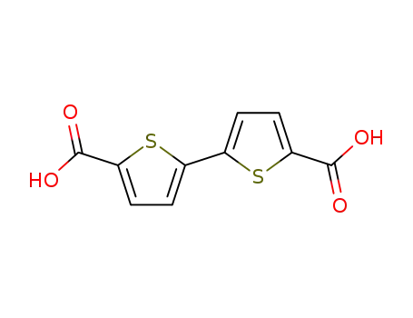 Molecular Structure of 3515-34-2 (2,2''-BITHIOPHENE-5,5''-DICARBOXYLIC ACID)