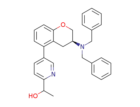 1-(5-((S)-3-(dibenzylamino)chroman-5-yl)pyridin-2-yl)ethanol