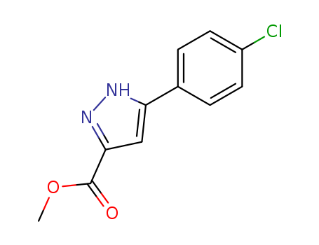 3-carbomethoxy-5-(4-chlorophenyl)pyrazole