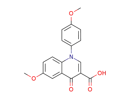 6-methoxy-1-(4-methoxyphenyl)-4-oxo-1,4-dihydroquinoline-3-carboxylic acid