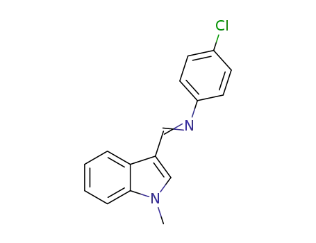 4-chloro-N-[(1-methyl-1H-indol-3-yl)methylene]aniline