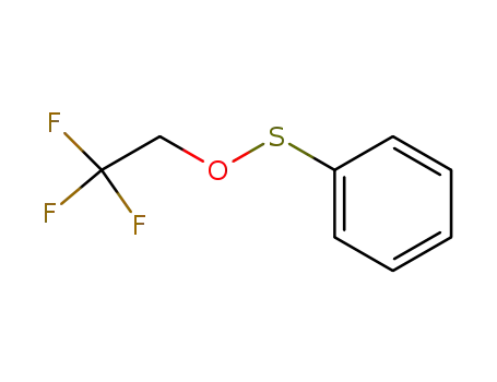 Molecular Structure of 76943-18-5 ([(2,2,2-trifluoroethoxy)sulfanyl]benzene)