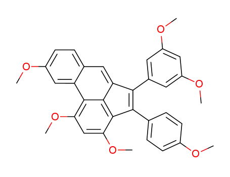 5-(3,5-dimethoxyphenyl)-1,3,9-trimethoxy-4-(4-methoxyphenyl)acephenanthrylene