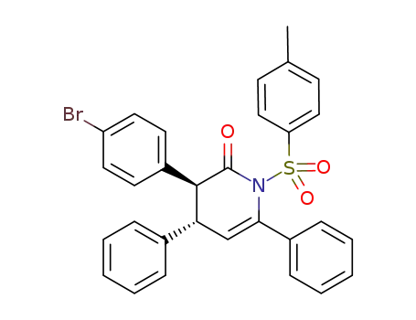 (3S,4S)-3-(4-bromophenyl)-4,6-diphenyl-1-tosyl-3,4-dihydropyridin-2(1H)-one