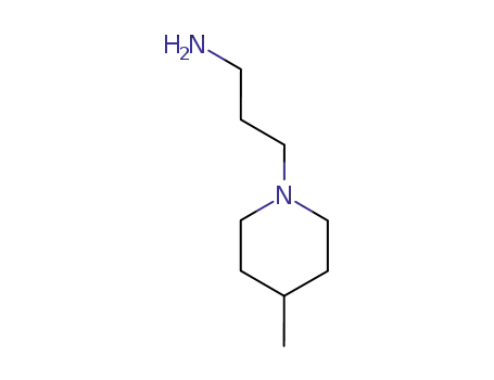 Molecular Structure of 6241-30-1 (3-(4-METHYL-PIPERIDIN-1-YL)-PROPYLAMINE)