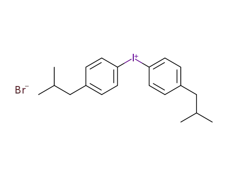 Molecular Structure of 100752-61-2 (di(4-isobutylphenyl)iodonium bromide)