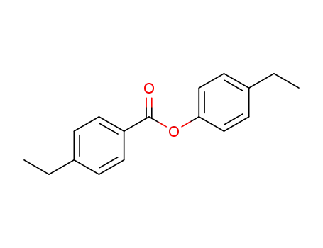Molecular Structure of 104899-04-9 (4-ETHYLPHENYL 4-ETHYLBENZENECARBOXYLATE)