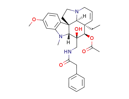 3-demethoxycarbonyl-3-(phenylacetylamino)methylvindoline