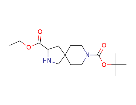2,8-Diazaspiro[4.5]decane-3,8-dicarboxylic acid 8-tert-butyl ester 3-ethyl ester