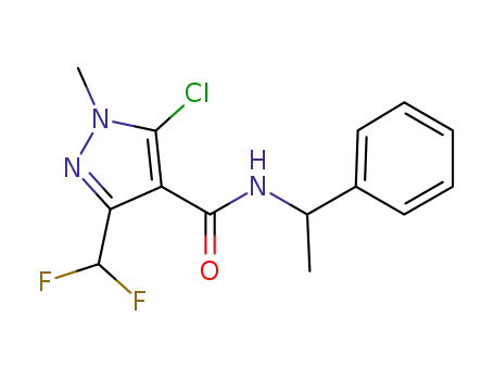 C<sub>14</sub>H<sub>14</sub>ClF<sub>2</sub>N<sub>3</sub>O