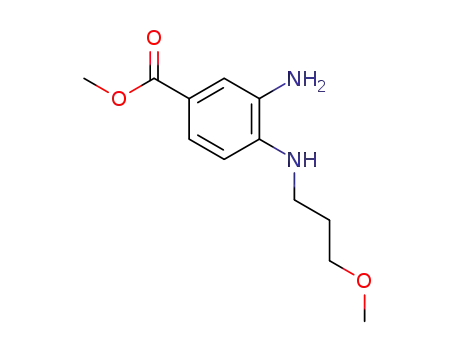 methyl 3-amino-4-((3-methoxypropyl)amino)benzoate