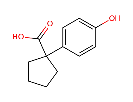 1-(4-하이드록시-페닐)-사이클로펜탄카복실산