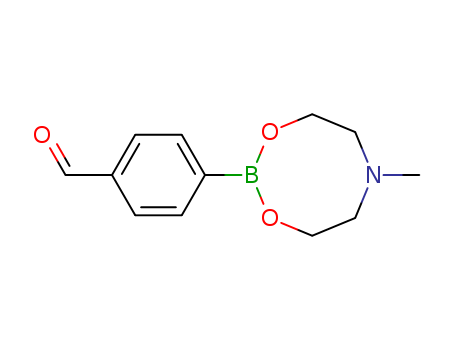 Benzaldehyde, 4-(tetrahydro-6-methyl-4H-1,3,6,2-dioxazaborocin-2-yl)-