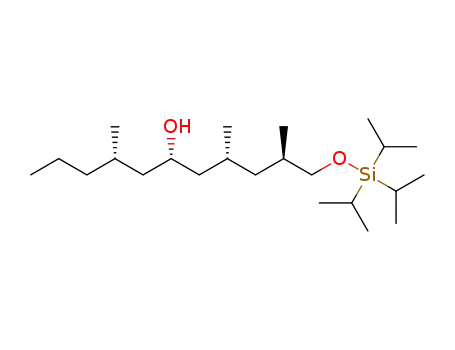 (2R,4R,6S,8S)-2,4,8-trimethyl-1-(tri-isopropylsilyloxy)undecan-6-ol