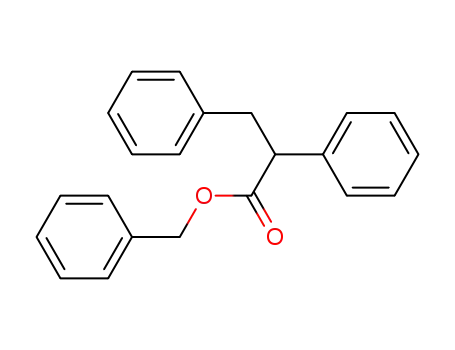 Molecular Structure of 95625-73-3 (benzyl 2,3-diphenylpropionate)