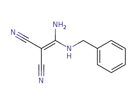 Propanedinitrile, [amino[(phenylmethyl)amino]methylene]-