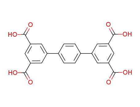 Molecular Structure of 921619-89-8 ([1,1′:4′,1″]Terphenyl- 3,3″,5,5″-tetracarboxylic acid)