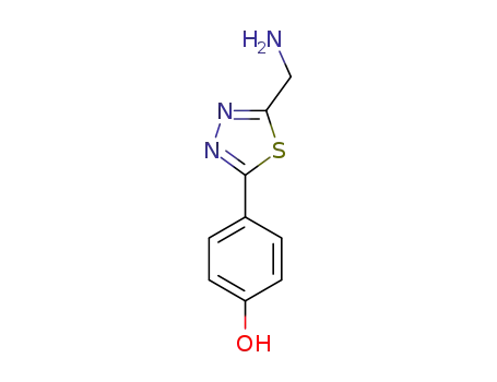 4-(5-(aminomethyl)-1,3,4-thiadiazol-2-yl)phenol